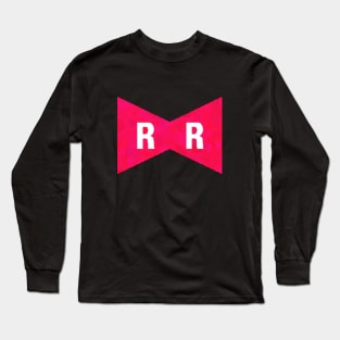 Red Ribbon Symbol ( Dragon Ball Z ) Long Sleeve T-Shirt